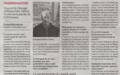 Le Midi Libre. « Je veux maintenant accompagner et transmettre »